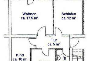 Attraktive 3-Raum-Wohnung mit Balkon mit Fußbodenheizung – Carl-von-Ossietzky-Straße 90, 9127 Gablenz, Chemnitz – Vorschaubild 5