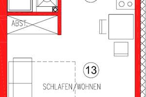 Single KUBOX-Apartment mit Einbauküche und Balkon in Uninähe – Artillerieweg 39b, 26129 Haarentor, Oldenburg (Oldenburg) – Vorschaubild 6