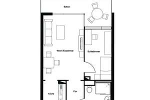 ab 60 Jahren-betreutes Wohnen 2-ZI-mit Balkon und EBK in Reutlingen – Champignystrasse 3, 72762 Reutlingen-Mitte, Reutlingen – Vorschaubild 9