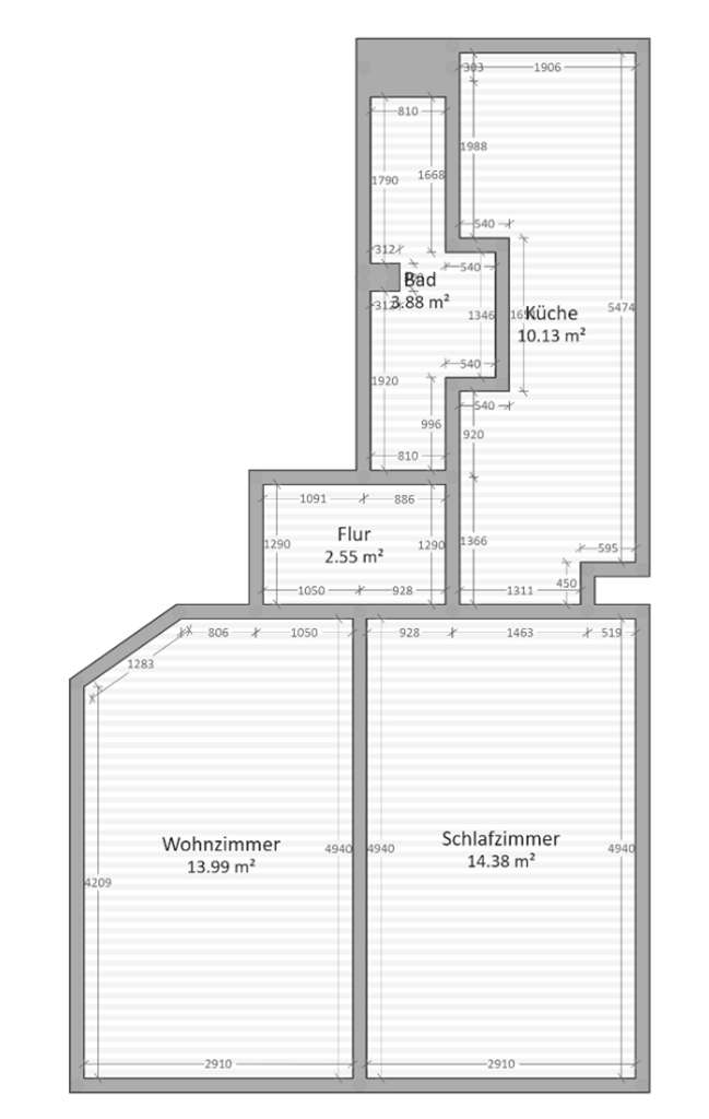 Helle 2-Zimmer-Altbauwohnung in ruhiger Lage von Bockenheim – direkt vom Eigentümer