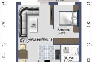 Schöne & helle 2-Zimmerwohnung am Heilbronner Südbahnhof – Die vollständige Adresse der Immobilie erhältst du vom Anbieter., 74074 Heilbronn, Heilbronn – Vorschaubild 10