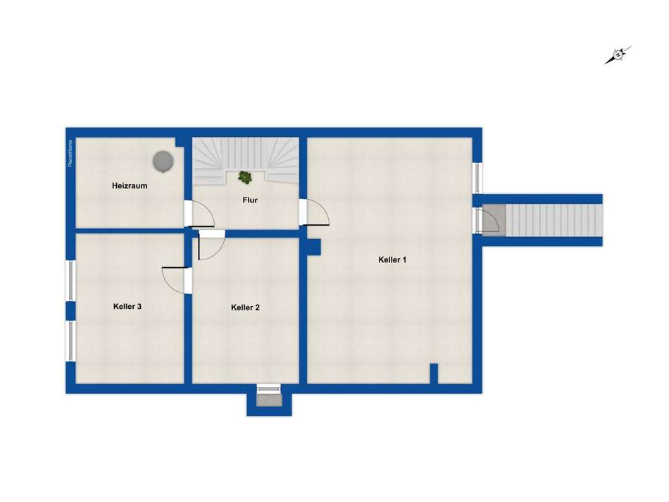 Grundriss Keller