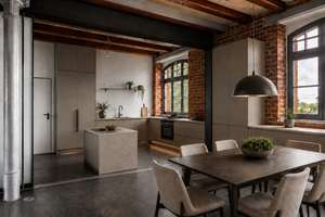 150 m² Denkmal-Loft – authentische Industriearchitektur, Kamin, Spa, Balkon & flexible Räume – 4249 Knautkleeberg-Knauthain, Leipzig – Vorschaubild 5