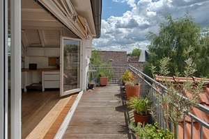 Nähe Osterdeich ! Individuelle Maisonettwohnung mit Sonnenbalkon und Blick über das Viertel – Die vollständige Adresse der Immobilie erhältst du vom Anbieter., 28203 Ostertor, Bremen – Vorschaubild 7