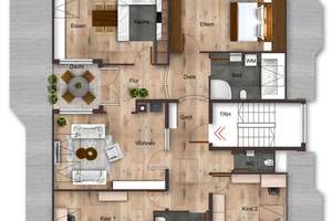 Mehrfamilienhaus mit 5 Wohneinheiten und ca. 501qm, vier Garagen  und Aussenstellplätze – Die vollständige Adresse der Immobilie erhältst du vom Anbieter., 73663 Berglen – Vorschaubild 21
