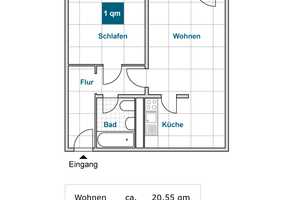 Zuhause fühlen: individuelle 2-Zimmer-Wohnung – Hochschulstr. 38, 1069 Dresden – Vorschaubild 4