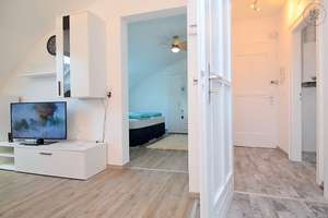 Schön möblierte 2-Zimmer-Wohnung mit Dachterrasse in der Nürnberger Innenstadt – Die vollständige Adresse der Immobilie erhältst du vom Anbieter., 90402 Altstadt, Sankt Lorenz, Nürnberg – Vorschaubild 12