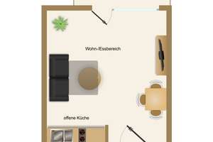 Lichtdurchflutetes 1-Zimmer-Apartment mit Balkon und moderner Ausstattung – Die vollständige Adresse der Immobilie erhältst du vom Anbieter., 50677 Neustadt/Süd, Köln – Vorschaubild 14
