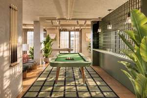 Möblierte Studio Wohnungen mit Gemeinschaftsflächen: Padelplatz, Fitness, Dachterrasse & mehr – Buschkrugallee 64, 12359 Britz, Berlin – Vorschaubild 14