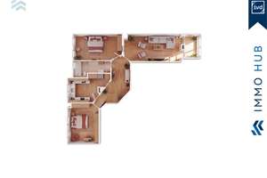 ++ Mind. 5 % Rendite erzielbar - Geräumige Altbauwohnung mit viel Potenzial - WG geeignet ++ – Die vollständige Adresse der Immobilie erhältst du vom Anbieter., 4317 Reudnitz-Thonberg, Leipzig – Vorschaubild 17