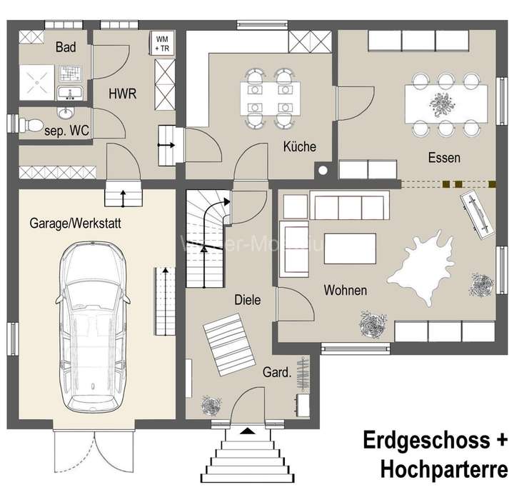 3410 Grundriss Erdgeschoss