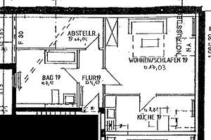 Günstiges, 1,5 Zimmer Apartment mit Laminatboden & Einbauküche – 39104 Buckau, Magdeburg – Vorschaubild 3