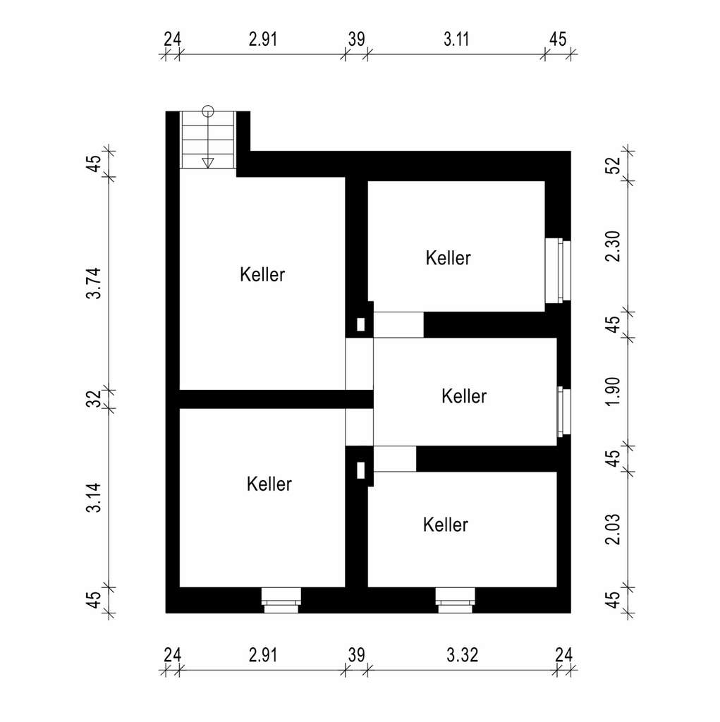Immobilie in Ober-Ramstadt - Preisbrecher ! * 1-Familienhaus plus ELW mit Renovierungsauftrag - Bild 1