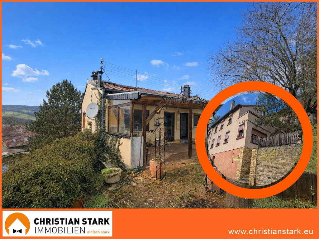 Immobilie in Odernheim am Glan - Zwei Häuser mit Seele – Ruhe, Aussicht und vielfältige Lebenskonzepte - Bild 0