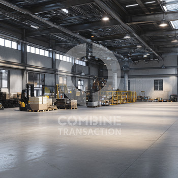 Hallenfläche mit ca. 1.800 m² zu vermieten - combine Transaction