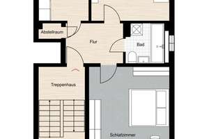 Charmante 2-Zimmer-Wohnung mit Balkon im begehrten Würzburg-Frauenland – Die vollständige Adresse der Immobilie erhältst du vom Anbieter., 97074 Frauenland, Würzburg – Vorschaubild 8