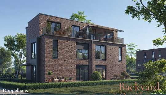 Bild von Sonniges Familienglück – Doppelhaus mit Terrasse und Garten