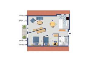INDIVIDUELLE 3 ZI. DACHGESCHOSS-MAISONETTE MIT SONNEBLAKON - UNWEIT DER ELBE IN GUTER LAGE – Seewiesenweg 1, 1139 Kaditz, Dresden – Vorschaubild 24