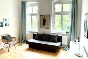 Vollmöblierte Altbauwohnung, Wohnmodell: 13 Tage pro Monat WG + restliche Zeit Alleine, ab Juni – Die vollständige Adresse der Immobilie erhältst du vom Anbieter., 12053 Neukölln (Ortsteil), Berlin – Vorschaubild 1