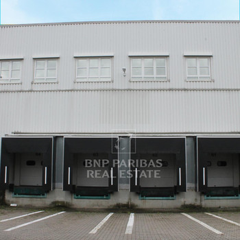 Lager & Logistikhalle mit Rampen und zahlreichen ebenerdigen Toren in Kerpen-Türnich