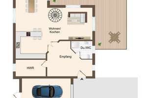 Modernes Einfamilienhaus im Toskana-Stil mit Pool – Die vollständige Adresse der Immobilie erhältst du vom Anbieter., 93173 Wenzenbach – Vorschaubild 24