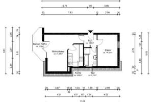 Attraktive, sanierte 2-Zimmer-Dachgeschosswohnung mit Balkon, Garage und Einbauküche – Seligenstädter Str. 21, 63322 Rödermark – Vorschaubild 20