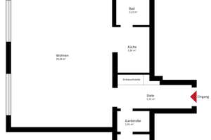 Rüttenscheid: Helle 1,5-Zimmer-Wohnung in Top-Lage  – Die vollständige Adresse der Immobilie erhältst du vom Anbieter., 45130 Rüttenscheid, Essen – Vorschaubild 12