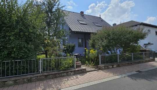 Bild von Idyllisches, saniertes Einfamilienhaus mit großem Garten und Nebengebäude in Osthofen zu verkaufen