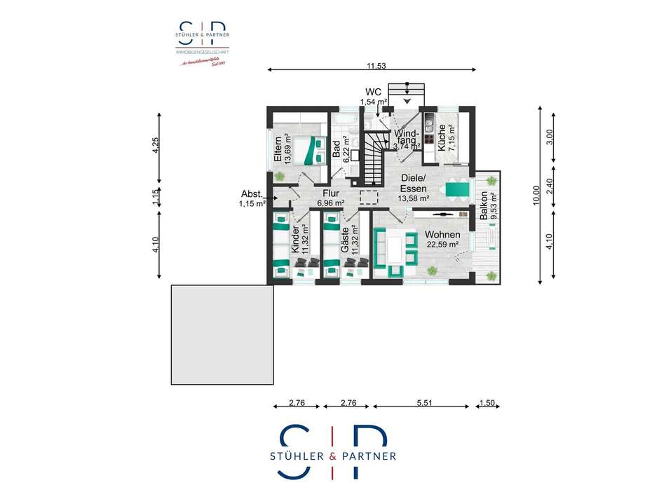 Grundriss EG