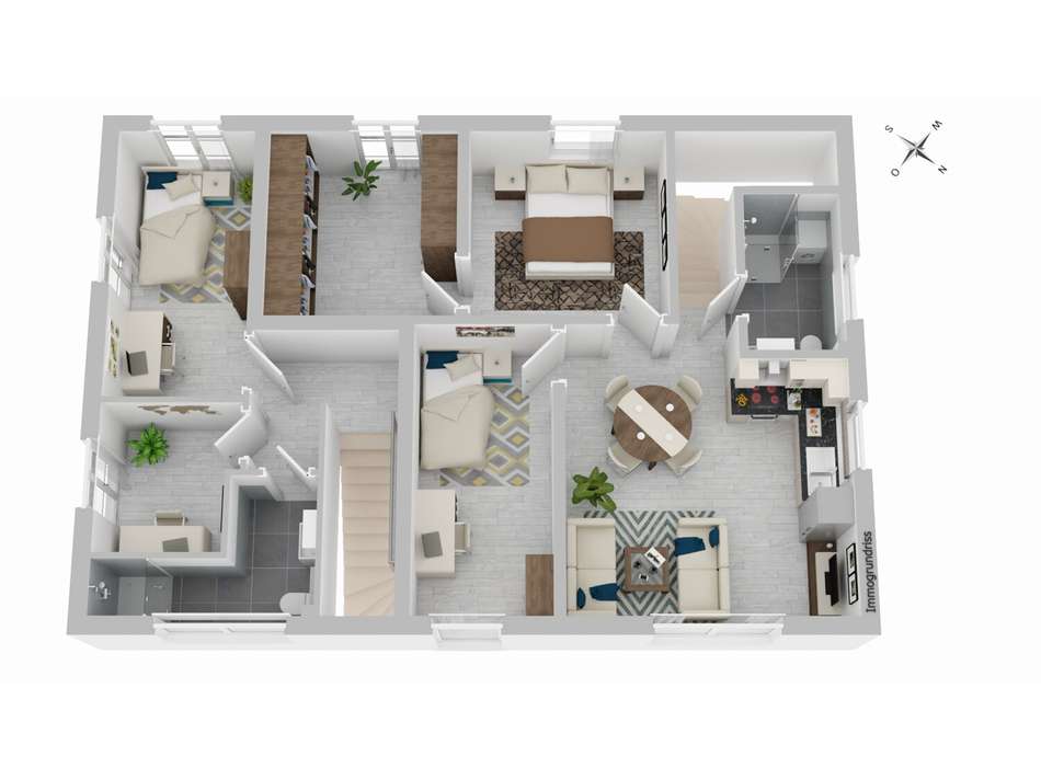 Grundriss Obergeschoss