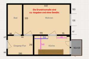 Helle 1-Zimmer-Wohnung mit Balkon in München-Milbertshofen – Schopenhauerstraße 69, 80807 Milbertshofen, München – Vorschaubild 1