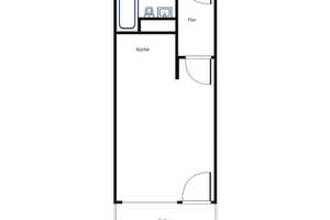 Ideal für Singles, Alleinstehende & Studenten - renoviertes Apartment mit Balkon – Untere Jakobermauer 9, 86152 Augsburg – Vorschaubild 1