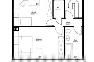 Ellenerbrok-Schevemoor | 4-Zimmer Maisonettewohnung mit jungem Baujahr – Die vollständige Adresse der Immobilie erhältst du vom Anbieter., 28325 Ellenerbrok-Schevemoor, Bremen – Vorschaubild 17