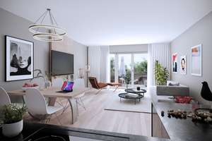 Exklusive 2-Zimmerwohnung mit Balkon! Erstbezug! – Winterstraße 22, 90431 Großreuth bei Schweinau, Nürnberg – Vorschaubild 6