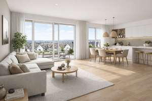 KfW (Produkt 297) Großzügige 4-Zimmerwohnung mit zwei Bädern, zwei Terrassen und unverbaubarem Blick – Die vollständige Adresse der Immobilie erhältst du vom Anbieter., 86165 Lechhausen-Süd, Augsburg – Vorschaubild 5