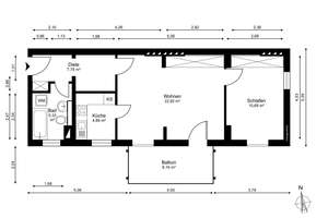 Exklusiv | leere 2-Zimmer ETW in Potsdam West | Wfl. 55,70 m² | Balkon | EBK | im Seitenflügel – Die vollständige Adresse der Immobilie erhältst du vom Anbieter., 14471 Brandenburger Vorstadt, Potsdam – Vorschaubild 17