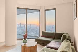 Tower life - 3 Zimmer Wohnung im FOUR - Südausrichtung – Junghofstraße 5, 60311 Innenstadt, Frankfurt am Main – Vorschaubild 1
