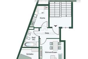 Helle 2-Zimmer-Einheit in attraktiver und ruhiger Lage – Die vollständige Adresse der Immobilie erhältst du vom Anbieter., 4179 Altlindenau, Leipzig – Vorschaubild 14