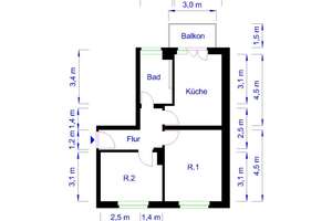 2-Zimmerwohnung Magdeburg – Erxleber Str. 2, 39110 Stadtfeld West, Magdeburg – Vorschaubild 6