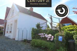 Kleines Stadthaus mit Kaminofen, Garten und Parkplatz