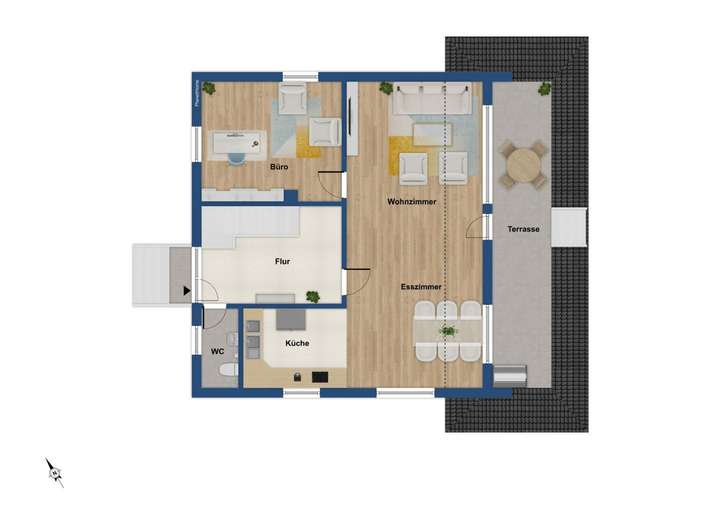 Grundriss Erdgeschoss