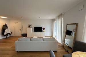 Neuwertige moderne 2-Zi.-OG-Wohnung mit großem überdachtem Balkon und Einbauküche – Bremthaler Str. 19, 66207 Naurod, Wiesbaden – Vorschaubild 3