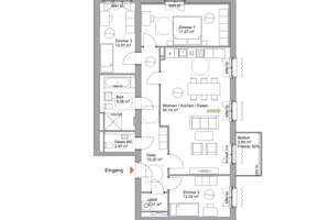 Familienparadies mit 4 Zimmern zwischen zwei Seen – Schwedische Allee 21-41, 14476 Fahrland, Potsdam – Vorschaubild 2