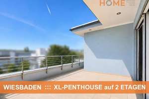 230 m²-PENTHOUSE mit BLICK   :::   4 ZI + große DACHTERRASSE + 2 ETAGEN – Die vollständige Adresse der Immobilie erhältst du vom Anbieter., 65189 Südost, Wiesbaden – Vorschaubild 2
