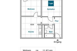 WG zwischen UNI & Hauptbahnhof – Hochschulstr. 44, 1069 Südvorstadt-Ost, Dresden – Vorschaubild 2