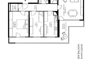 Renovierte 3-Zimmer-Wohnung mit großem Balkon im 12. Stock – Heckenrosenweg 11, 86156 Bärenkeller, Augsburg – Vorschaubild 15