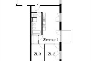 Anmietung nur mit WBS 100 oder WBS 140 mit besonderem Wohnbedarf möglich - Erstbezug - 3 Zimmer im E – Anne-Frank-Straße 8, 12524 Berlin – Vorschaubild 2