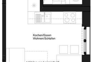 Helles Apartment mit Balkon in München-Englschalking – Die vollständige Adresse der Immobilie erhältst du vom Anbieter., 81927 Englschalking, München – Vorschaubild 10