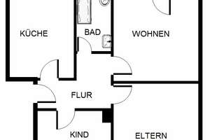Demnächst frei! 3-Zimmer-Wohnung in Gelsenkirchen Hassel