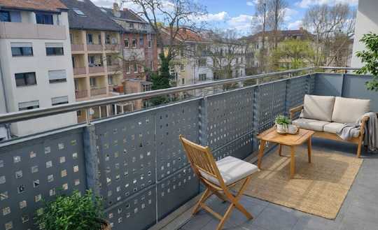 Großzüg. Wohnung mit 3 Balkonen u.TG-Platz, in MA-City, Nähe Hbf. - 55504059